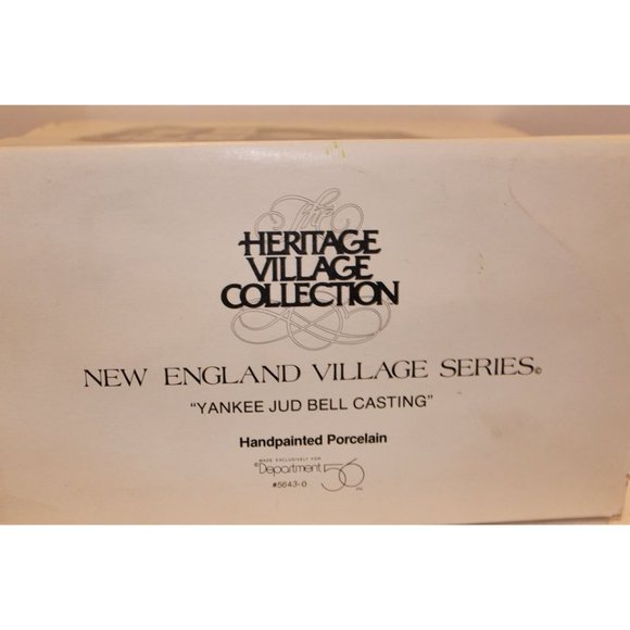 Dept 56 New England Village - Yankee Judd Bell Casting - Picture 5 of 6